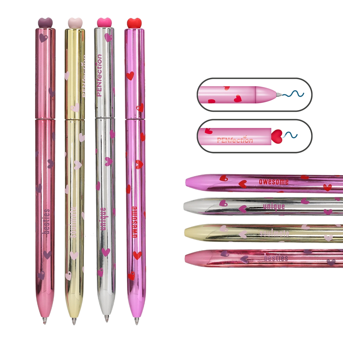 PENfection Stylo gel Twist coeur