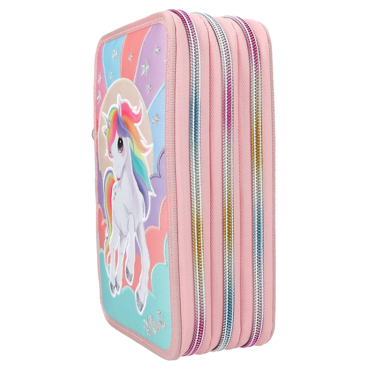 Estuche con pinturas y rotuladores triple 36pcs frozen believe safta  412315857