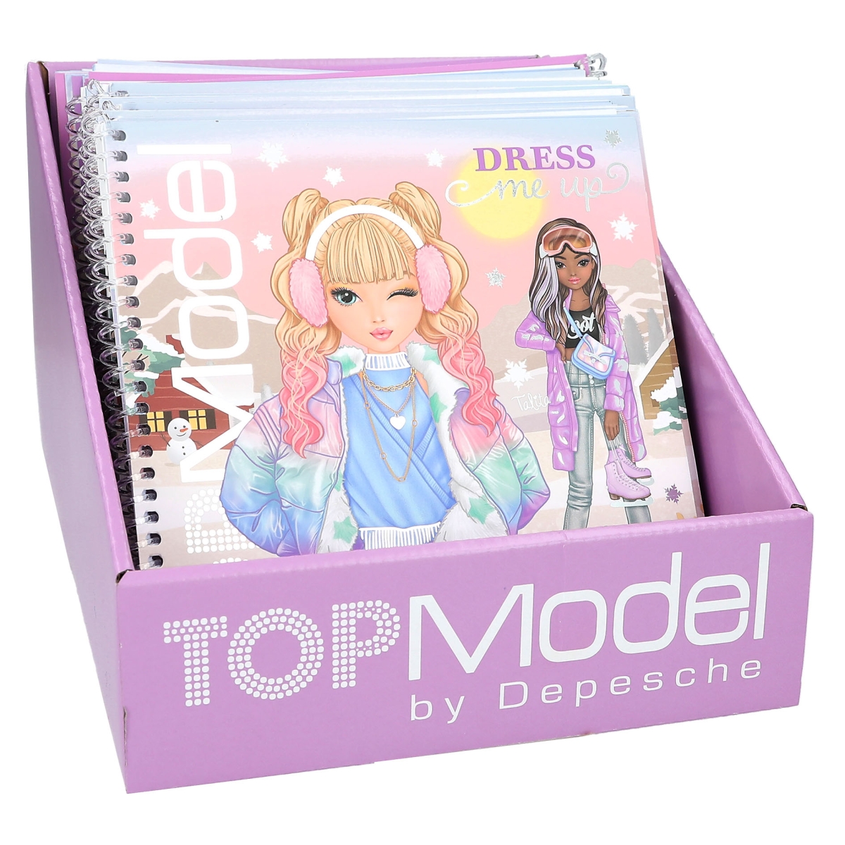 TOPModel Dress Me Up WINTER WONDER Livre d'autocollants