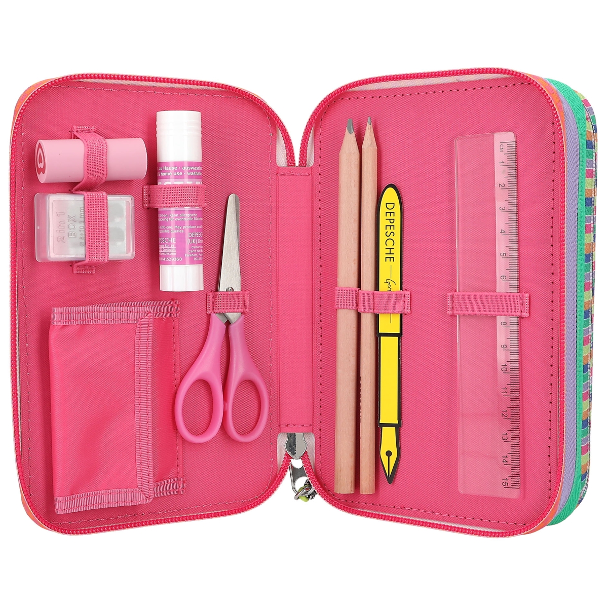 Depesche - TOPModel Triple Pencil Case JOY