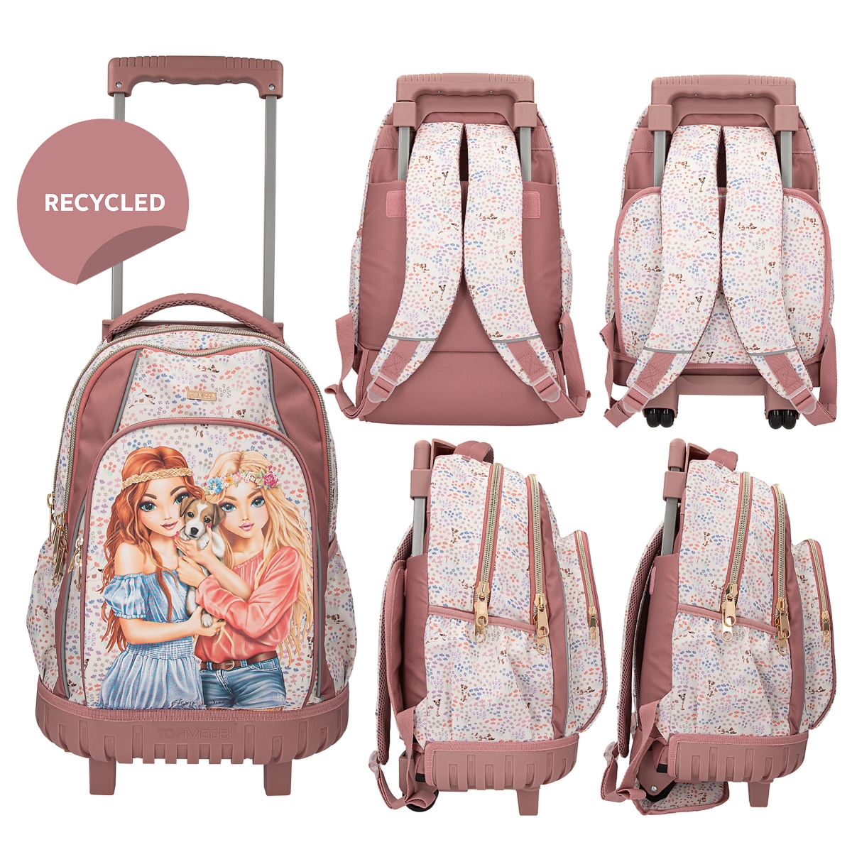 Depesche TOPModel Schoolbackpack VELO FLEUR