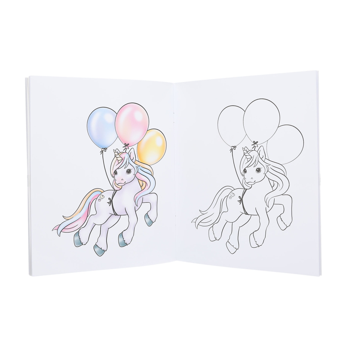 Depesche - Ylvi Create Your Unicorn Colouring Book