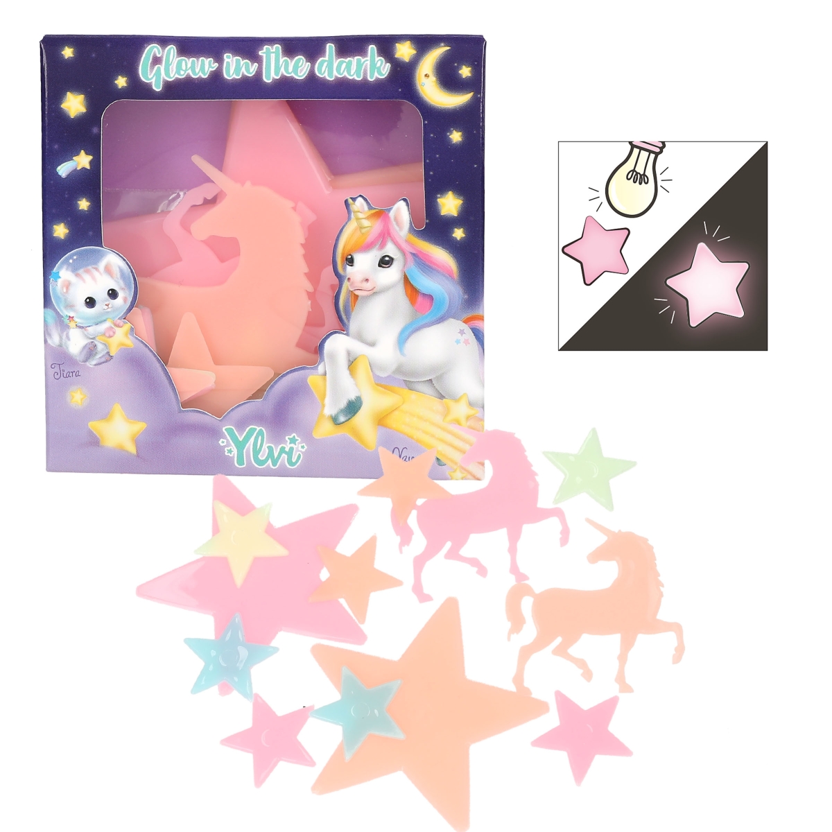 Ylvi Glow in the Dark Sticker