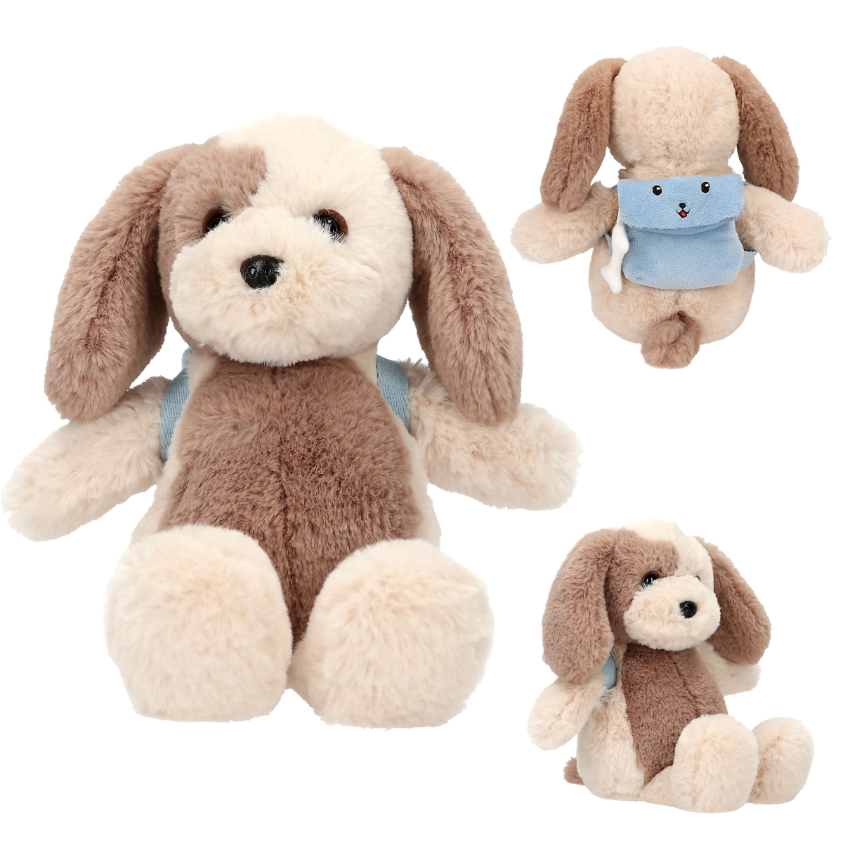 Princess Mimi Plush Dog Milo With Backpack