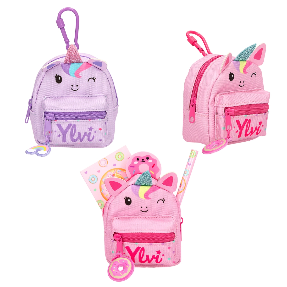 Ylvi Einhorn Rucksack mit Schreibset 