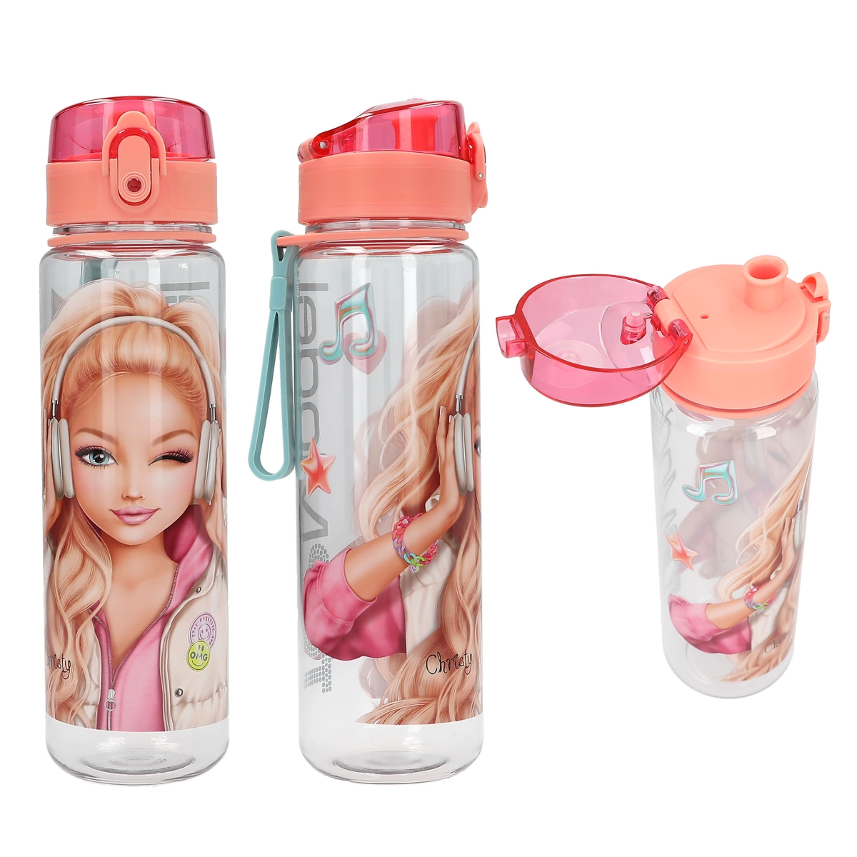 TOPModel Trinkflasche Tritan  MUSIC