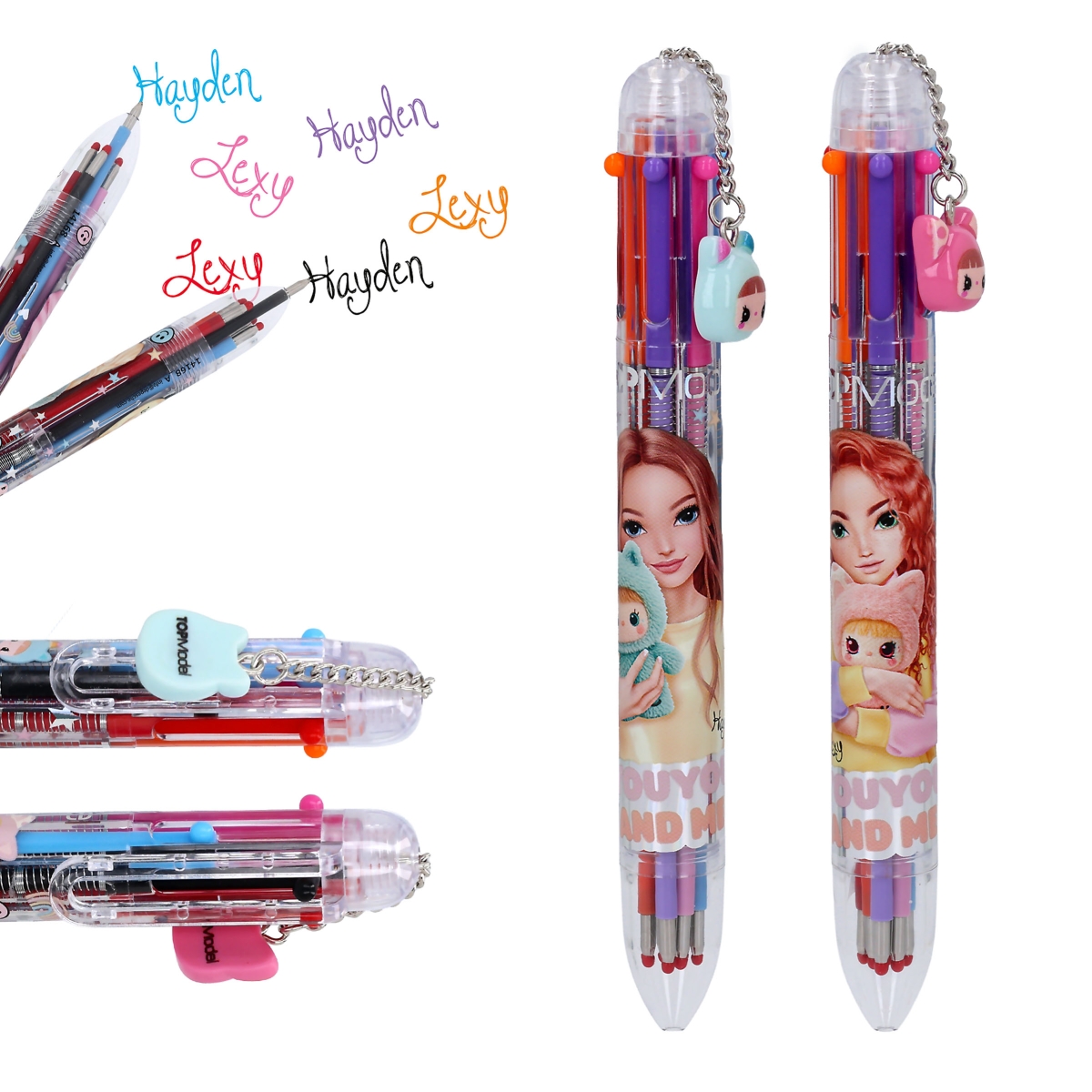 TOPModel Gel Pen With 6 Colours YOUYOU