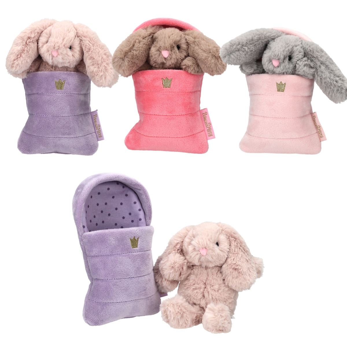 Princess Mimi Plüschhase im Schlafsack