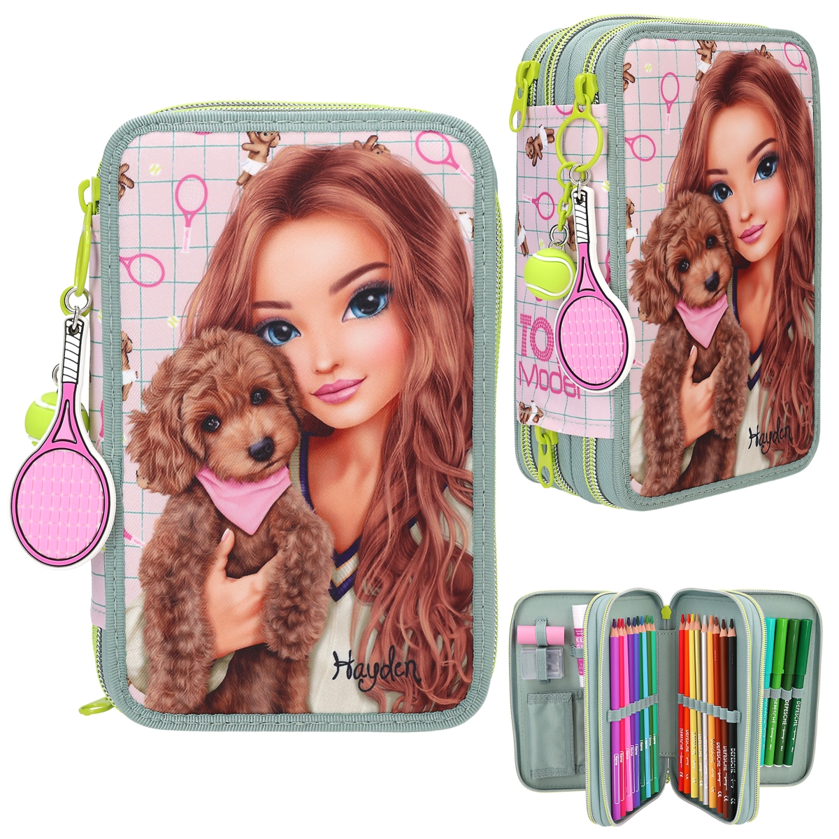 TOPModel Trousse triple SPORTIQUE