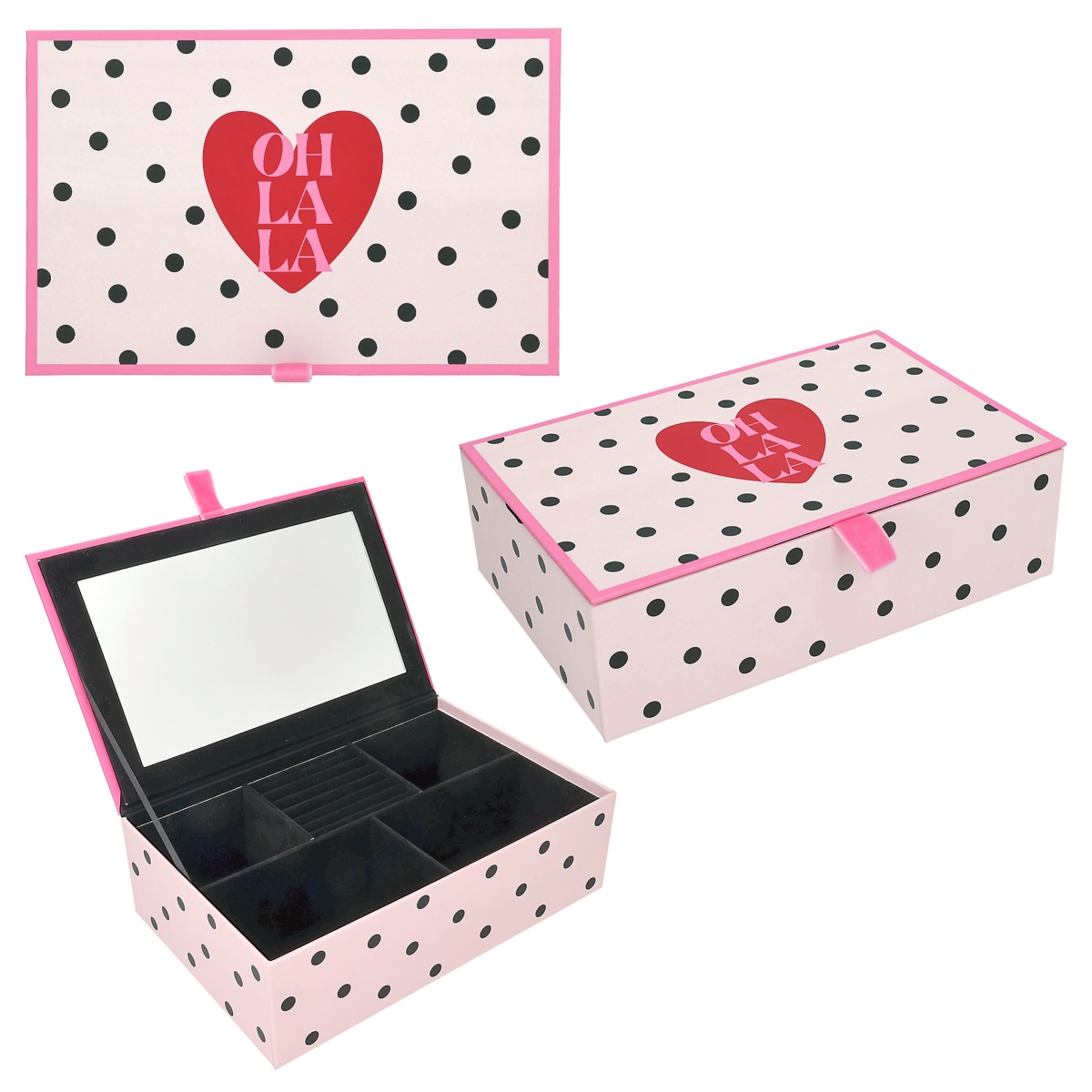 LOVIES Schmuckbox Motiv 2 mit  Punkten