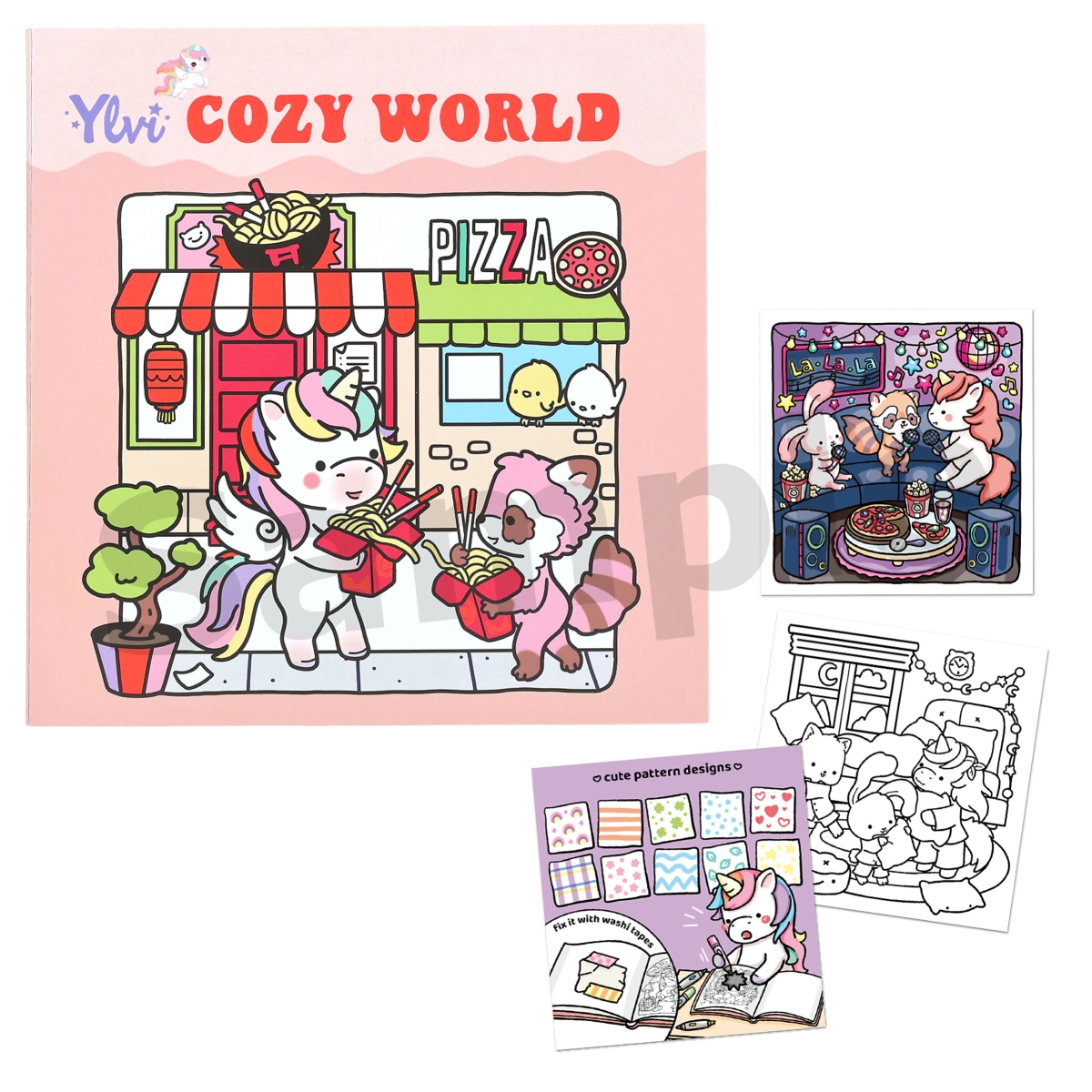 Ylvi COZY World libro da colorare
