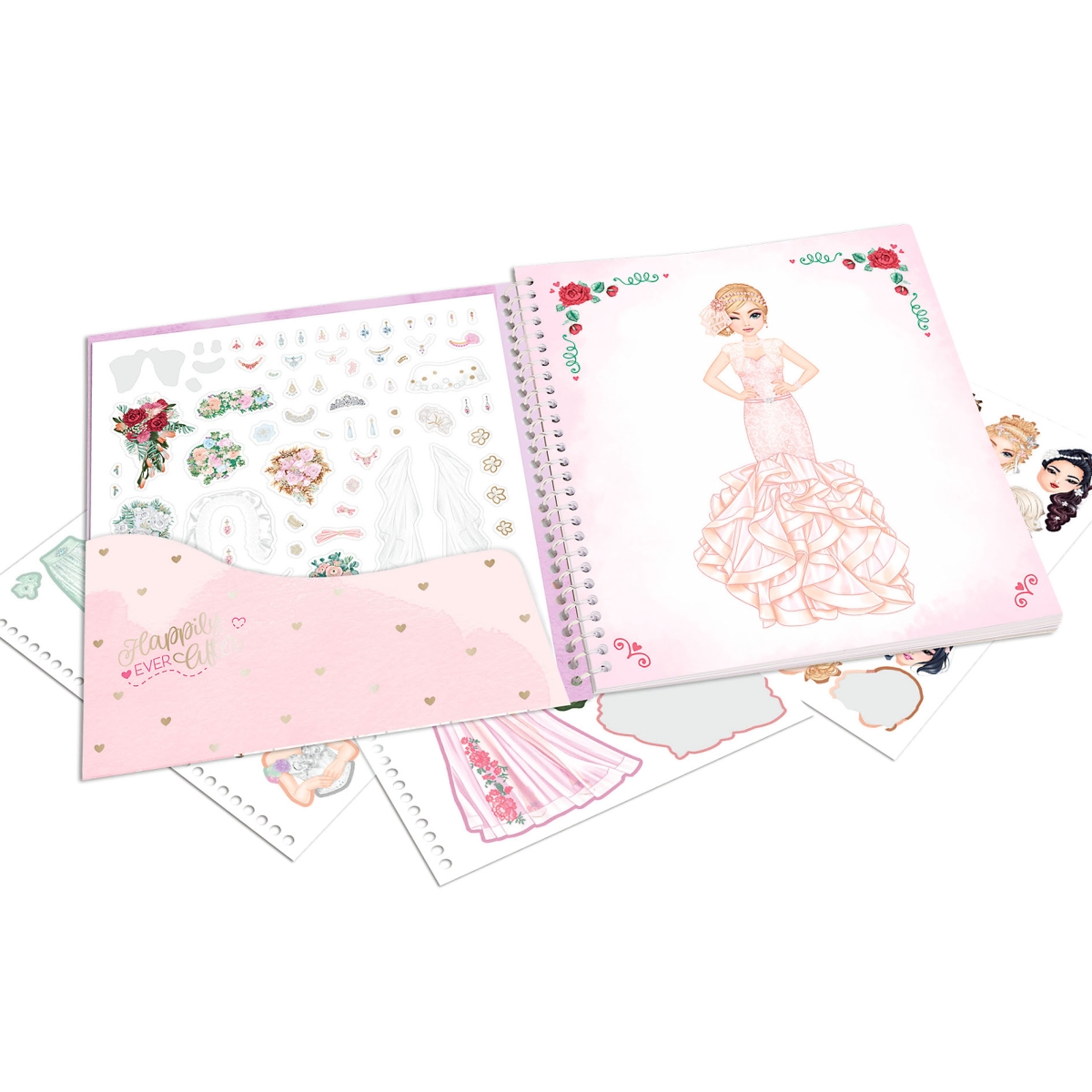 Top Model - Dress Me Up Sticker Book 410452 US India