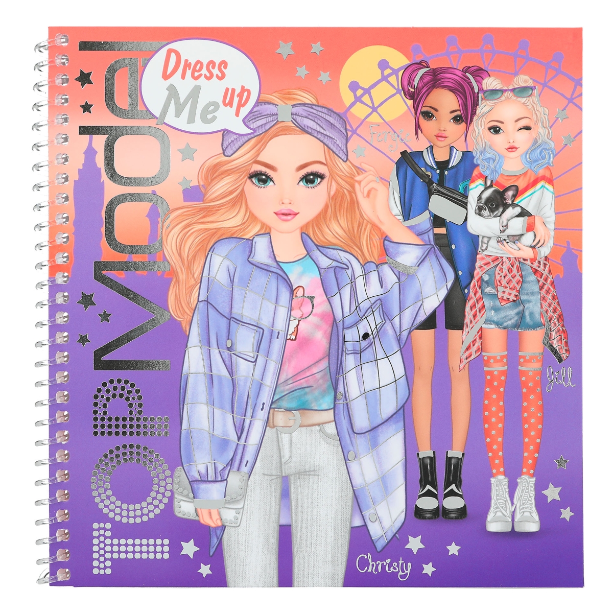 TOPModel Dress Me Up Face and Beauty Sticker Book