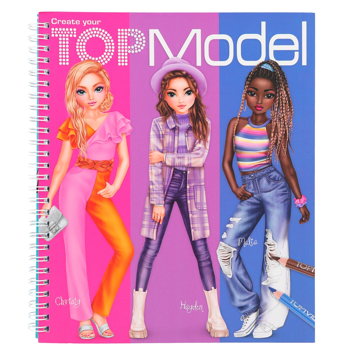 Depesche Livre de bricolage DIY Top Model 32 pages