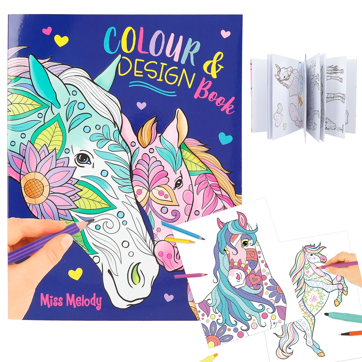 Miss Melody Colour & Design Book - Depesche