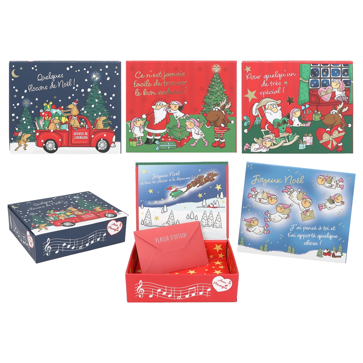 Boîte musicale de Noël