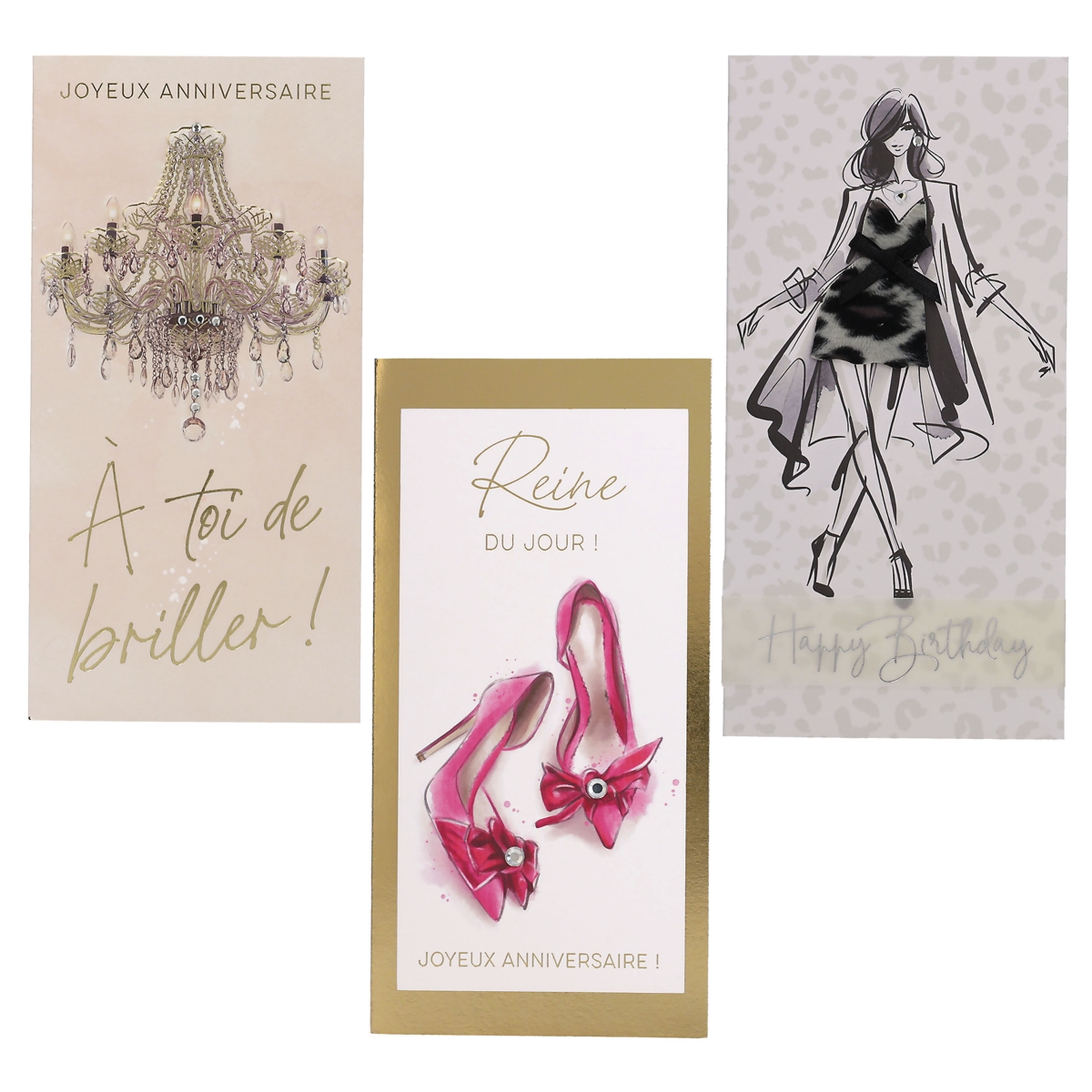 Lovely Diamonds Cartes pliantes, grandes