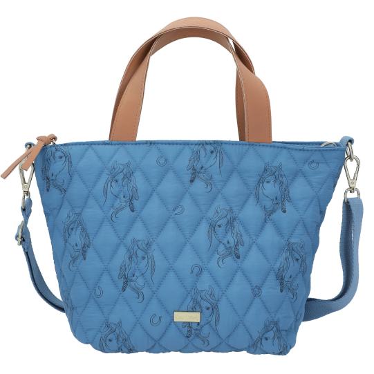 Depesche - Miss Melody Mini Shopper BLUE QUILT 