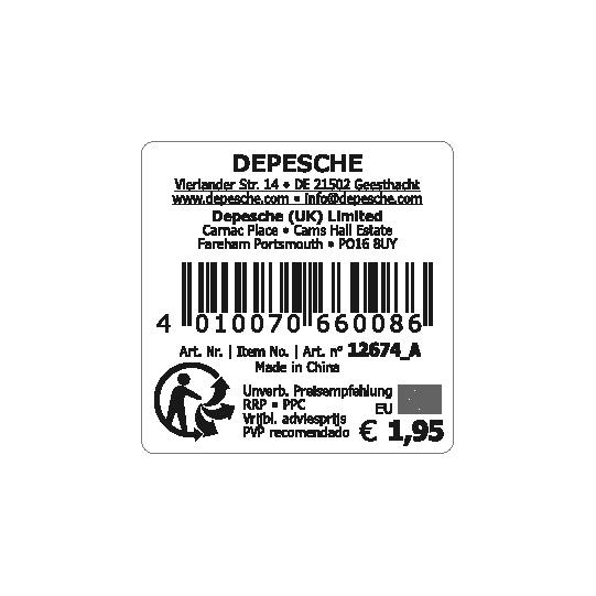 TOPModel goma de borrar moldeable con purpurina