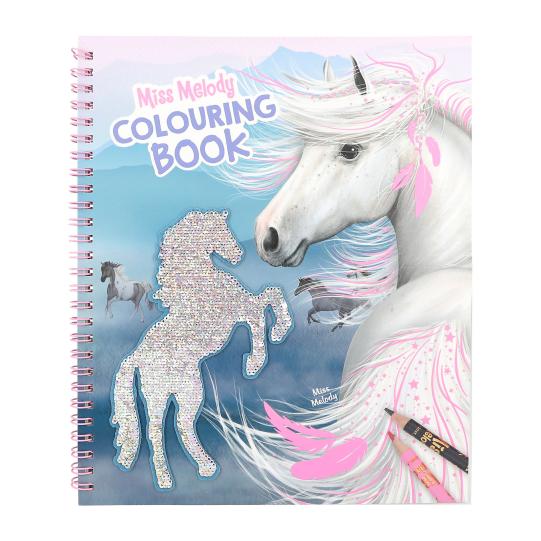 Depesche Miss Melody Libro Da Colorare 40 Pagine - Disegni Di Cavalli Per Ragazze, Creativo E Ispirante