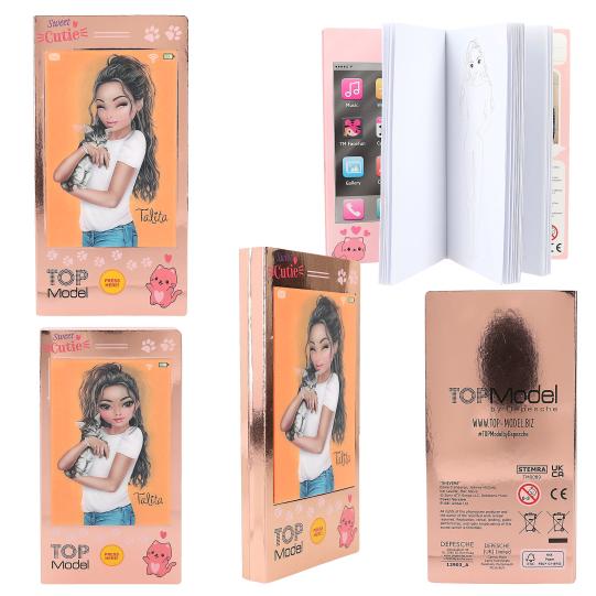 TOPModel Mini Colouring Book With Sound