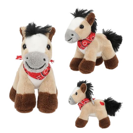 Cheval à Bascule Miniature Blanc - Accessoire Maison De Poupées 1:12 - Melody Jane - Décoration Maternelle