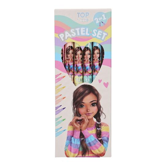 TOPModel Set de feutres de coloriage Pastell
