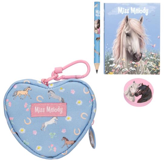 Miss Melody Herztasche mit Schreibset 