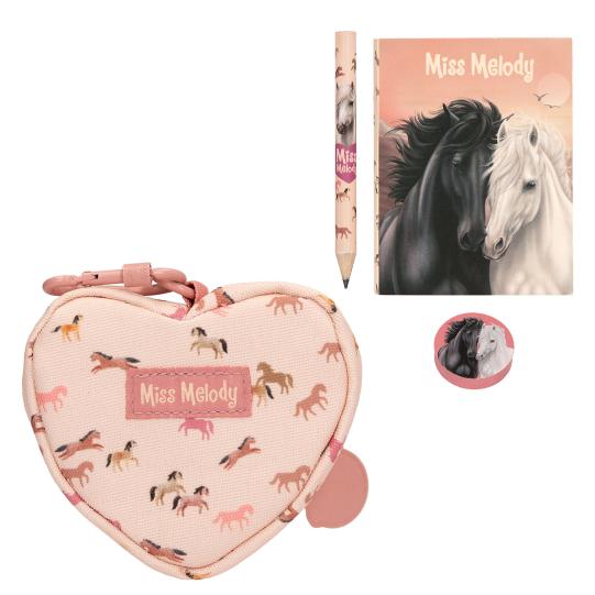 Miss Melody Herztasche mit Schreibset 