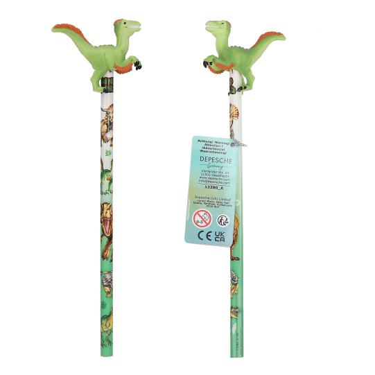 Dino World Pencil With Dino Topper