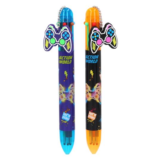 Action World Gel Pen 6 Colours