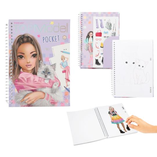 TOPModel Album à colorier de poche