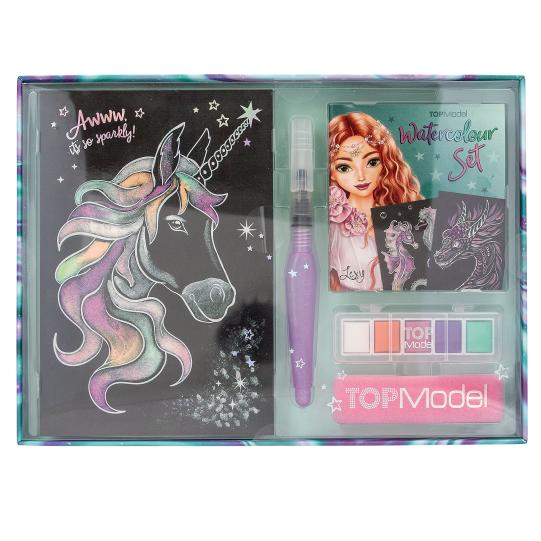 TOPModel set de acuarelas metálicas 