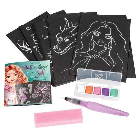 TOPModel set de acuarelas metálicas 