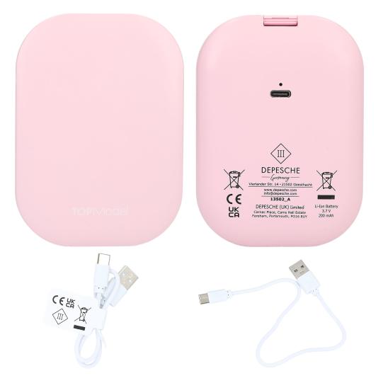 TOPModel Miroir de poche LED BEAUTY and ME