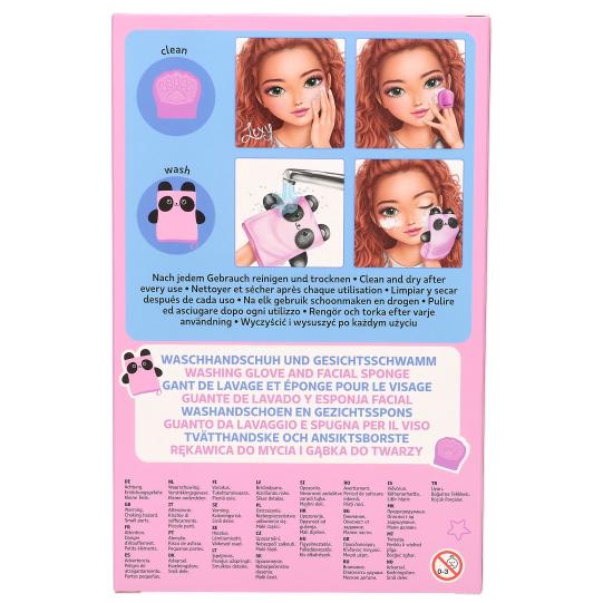 TOPModel Kit gant de toilette & éponge visage KPOP