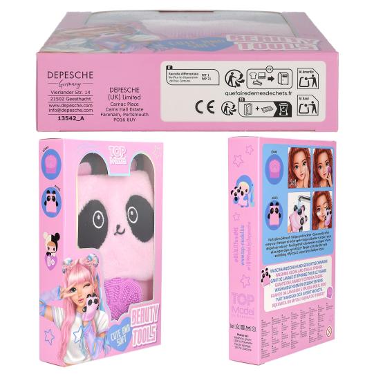 TOPModel Kit gant de toilette & éponge visage KPOP