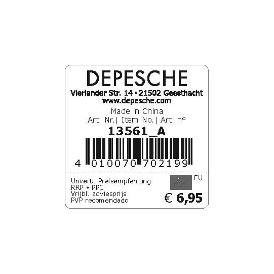 Ylvi Brosse à cheveux licorne