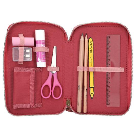 TOPModel 3-vaks etui LEOHEART