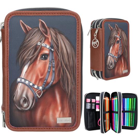 Miss Melody astuccio a 3 scomparti LUXURY HORSE