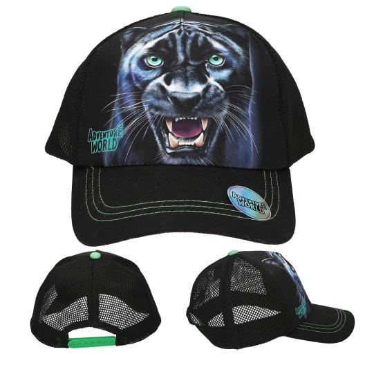 Adventure World Casquette imprimée PANTHER