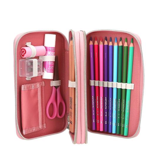 TOPModel Double Pencil Case HEART TO HEART
