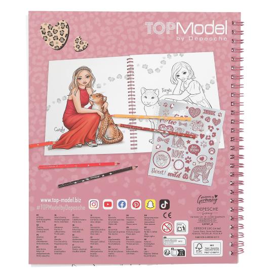 TOPModel Livre de coloriage LEOHEART