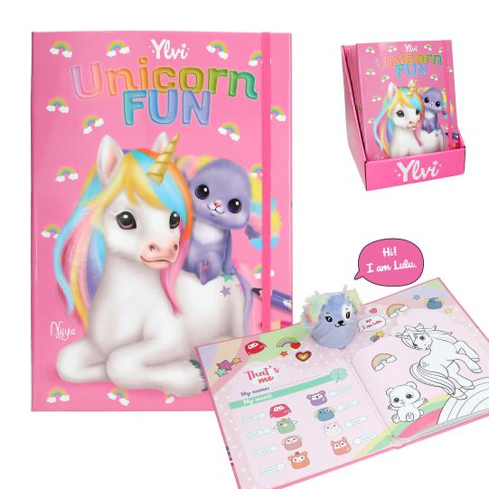 Ylvi Unicorn Fun Colouring Book