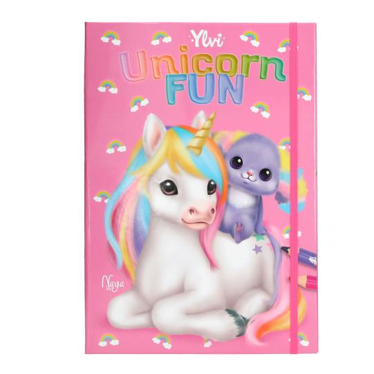 Ylvi Unicorn Fun Colouring Book