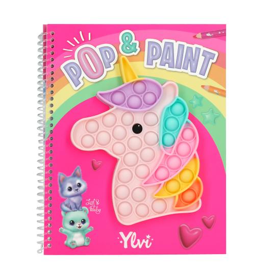 Ylvi Pop & Paint libro da colorare