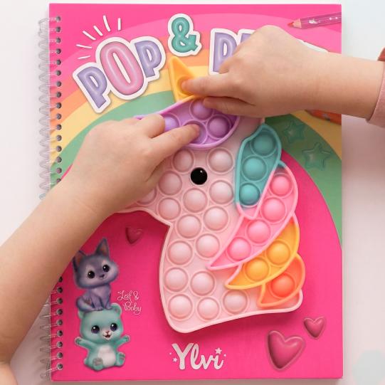 Ylvi Pop & Paint libro da colorare