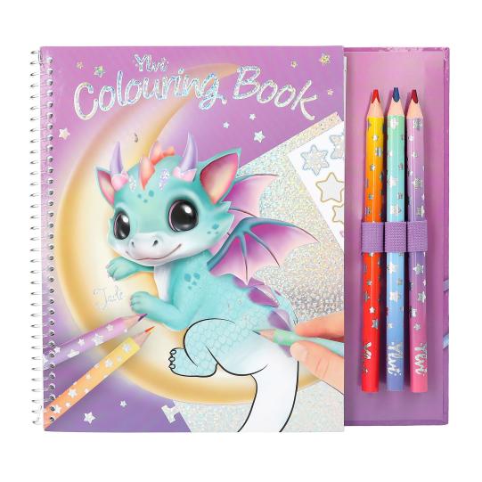 Ylvi drago portafortuna libro da colorare