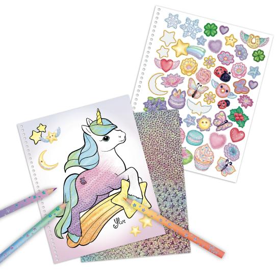 Ylvi drago portafortuna libro da colorare