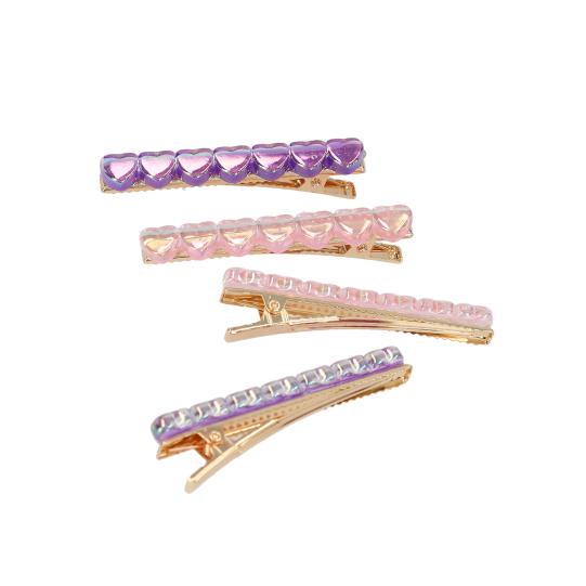 TOPModel Pinces à cheveux avec coeurs BEAUTY et ME